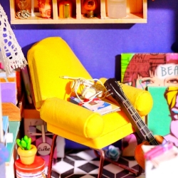 Model Domek w kwiatach